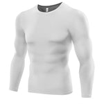 Загрузить изображение в средство просмотра галереи, Men&#39;s Compression Under Base Layer Top Long Sleeve Tights Sports Quick Dry Running T-shirt Gym Fitnesswear Shirt
