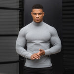 Charger l&#39;image dans la galerie, Quick dry Long sleeve Shirt Men&#39;s Gym Fitnesswear T-shirt Running Sport Bodybuilding Tee Tops
