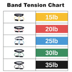 Load image into Gallery viewer, Yoga Elastic Resistance Bands Fitness Training Bands Waist Belt Pedal Exerciser for Legs Butt Muscle Workout

