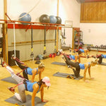 Cargar imagen en el visor de la galería, Yoga Elastic Resistance Bands Fitness Training Bands Waist Belt Pedal Exerciser for Legs Butt Muscle Workout
