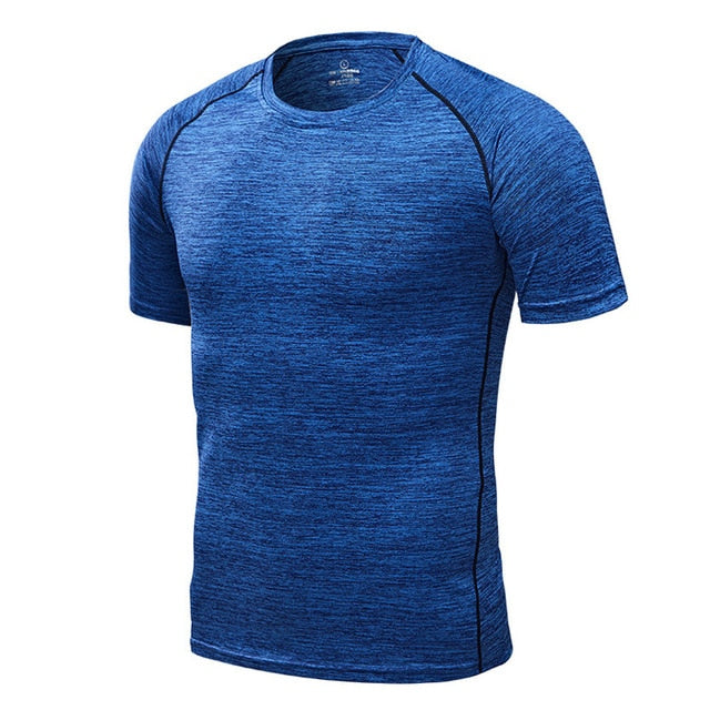 Men's Quick Dry Compression Running t-Shirts Gym Fitnesswear