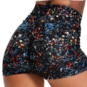 High Waist Seamless Yoga Women's Shorts Breathable Gym Workout Fitness Yoga Leggings Running Quick Dry Shorts