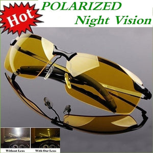 Night Vision Glasses Phototropic Polarized Sunglasses Outdoor Sport Sun Glasses Day Night Vision Driver Goggles