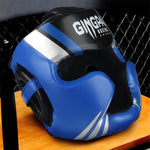 Cargar imagen en el visor de la galería, Boxing safety Helmet head gear protectors adult Child training Full-covered Helmets
