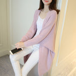 Load image into Gallery viewer, Gym Fitness Women&#39;s Casual Long Knitted Loose Ladies Sweaters Cardigans Style
