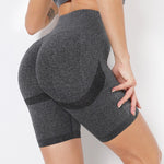 Cargar imagen en el visor de la galería, Women&#39;s High Waist Shorts Workout Gym Push Up Yoga Running Sports Short
