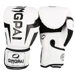 Load image into Gallery viewer, Quality Black adult kick boxing gloves Training fighting men women boxing Grappling glove
