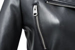 Lade das Bild in den Galerie-Viewer, Gym Fitness Women&#39;s Jacket Long Sleeve casual Simulated Leather Zipper Turn-down Collar Motor Biker Jacket With Belt
