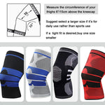 Lade das Bild in den Galerie-Viewer, 1 Piece Silicone Full Knee Brace Strap Knee Support Strong Meniscus Compression Protection Sport Pads Running Basket Standing
