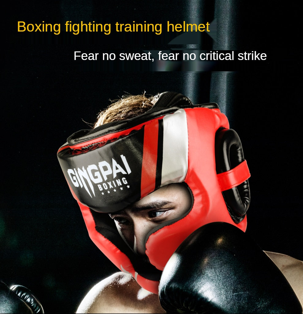 Boxing safety Helmet head gear protectors adult Child training Full-covered Helmets