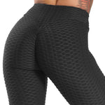 이미지를 갤러리 뷰어에 로드 , Women&#39;s Fitness Leggings Hips Up Booty Workout Pants Gym Fitnesswear High Waist Long Pants
