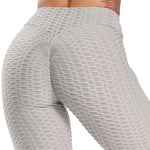 Загрузить изображение в средство просмотра галереи, Women&#39;s Fitness Leggings Hips Up Booty Workout Pants Gym Fitnesswear High Waist Long Pants
