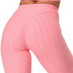 Cargar imagen en el visor de la galería, Women&#39;s Fitness Leggings Hips Up Booty Workout Pants Gym Fitnesswear High Waist Long Pants
