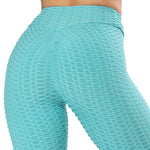 Cargar imagen en el visor de la galería, Women&#39;s Fitness Leggings Hips Up Booty Workout Pants Gym Fitnesswear High Waist Long Pants
