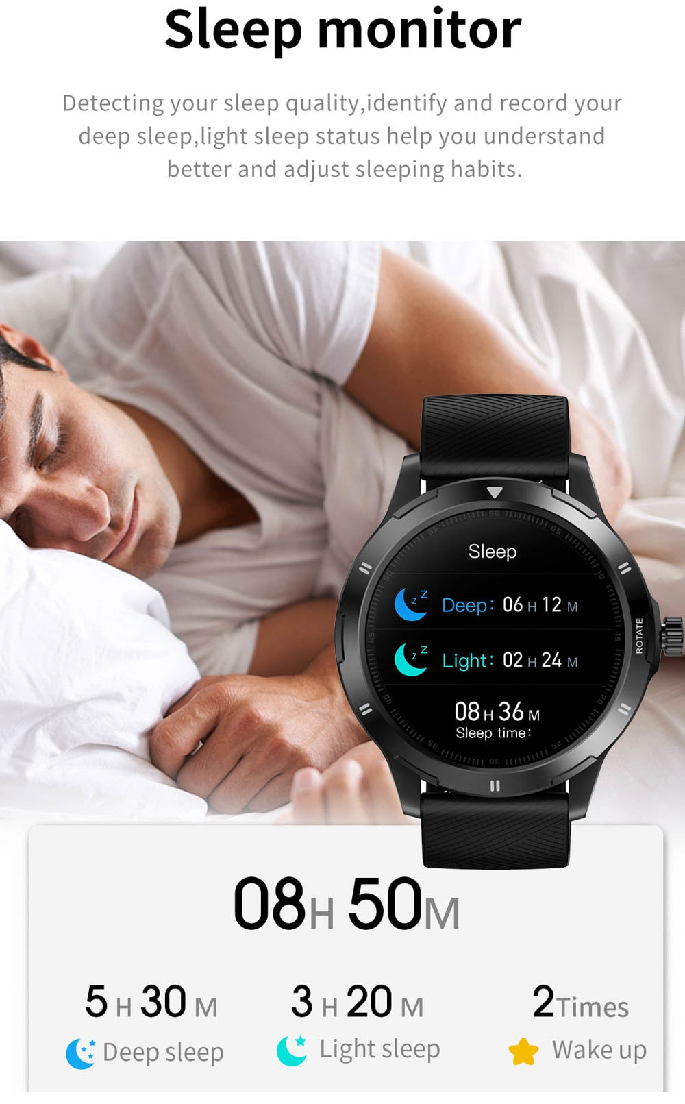 Touch Screen Multi-Dial Smartwatch Thermometer Watch  Full  For Android IOS Phone Multi-Mode Sports Fitness Tracker