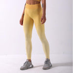 이미지를 갤러리 뷰어에 로드 , Women&#39;s Seamless Sport Set  2 Two Piece Crop Top Bra Leggings Workout Outfit Fitness Gym Suit Sport Wear Yoga Sets
