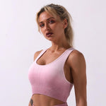 Load image into Gallery viewer, Women&#39;s Seamless Sport Set  2 Two Piece Crop Top Bra Leggings Workout Outfit Fitness Gym Suit Sport Wear Yoga Sets
