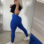 Charger l&#39;image dans la galerie, Women&#39;s Fitness High Waist Legging Seamless Breathable Workout Pants Sports Gym Fitness Clothing
