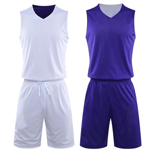 Men's Reversible Basketball Jersey set customize Women basketball Uniforms Sports Clothes Jersey youth Sport Clothes Basketball