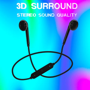 Upgrade 5.0 Wireless Bluetooth Earphone Headset Sports 6D Stereo Built-In Microphone Sports Headset