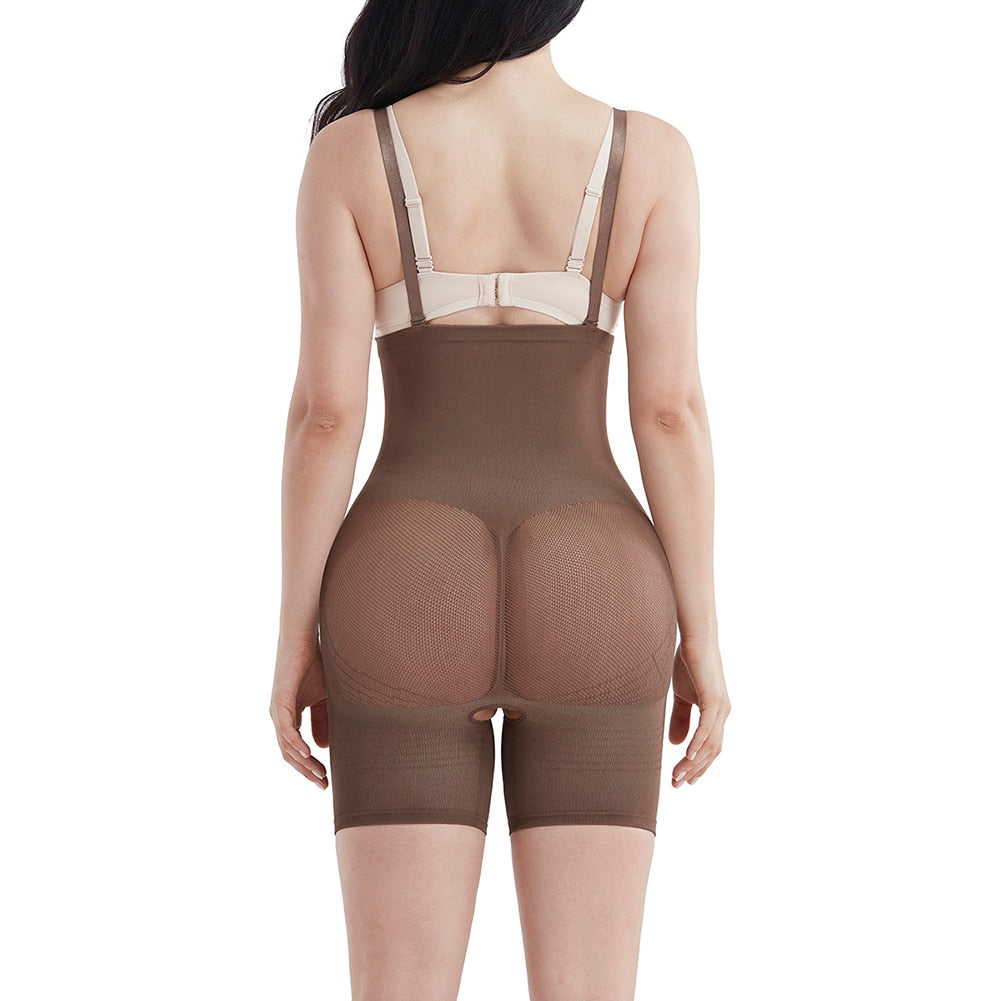 Women's  Slimming Full Body Shaper Rear Lifter Tummy Control Pants Seamless Women Underwear Bodysuits