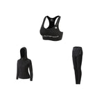 이미지를 갤러리 뷰어에 로드 , Gym Fitness Yoga fitness sportswear Workout Clothes  High Waist Leggings Sports Wear Gym Clothing Suits
