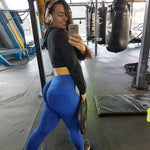 이미지를 갤러리 뷰어에 로드 , Women&#39;s Yoga Pants High Elastic Scrunch Fitness Yoga Leggings Training Trousers Jogging Pants
