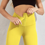 Charger l&#39;image dans la galerie, Gym Fitness Yoga Sortswear High Waist Leggings Push Up Sports Outfit
