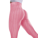 이미지를 갤러리 뷰어에 로드 , Women&#39;s Gym Fitness High Waist Scrunch Leggings With Pocket  Yoga Leggings Seamless Stretch Push Up Pants
