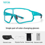 Загрузить изображение в средство просмотра галереи, Phototropic Cycling Glasses Sports Sunglasses MTB Road Cycling Protection Goggles

