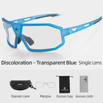 Charger l&#39;image dans la galerie, Phototropic Cycling Glasses Sports Sunglasses MTB Road Cycling Protection Goggles
