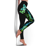이미지를 갤러리 뷰어에 로드 , Women&#39;s Fitness Sport Leggings 3D Printed Elastic Gym Workout Tights Running Trousers

