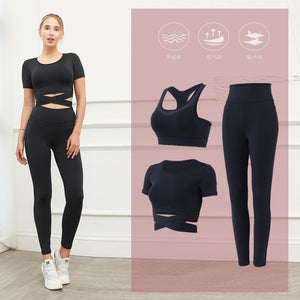 Gym Fitness Yoga Sets Women's Workout Clothes For Women Gym Sports Running and cycling suits