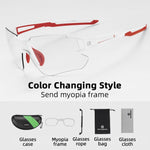 Charger l&#39;image dans la galerie, Phototropic Cycling Glasses Sports Sunglasses MTB Road Cycling Protection Goggles
