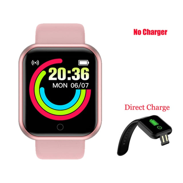 Women & Men's Heart Fitness Tracker Smart Watch  For Android or IOS