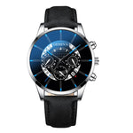 Charger l&#39;image dans la galerie, Spectacular Calendar Watch  Stainless Steel Quartz Movement Wrist Watch Relogio Masculino
