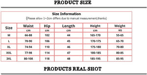 Men's 2 In 1 Double-deck Quick Dry  Sport Shorts Fitness Jogging Workout  gym Sports Pants