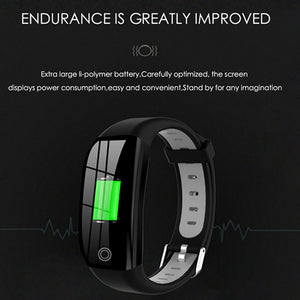 GPS G Fitness Bracelet Watch With Pressure Measurement Fitness Tracker Health Cardio Bracelet Heart Rate Blood Pedometer Smart Wristband