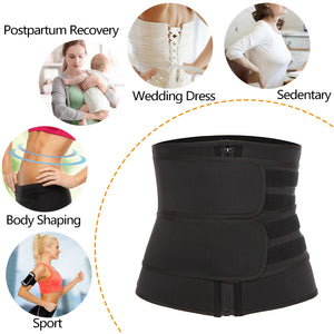 Women's Waist Trainer Neoprene Sauna Belt Tummy Control Strap Slimming Fitness Belt