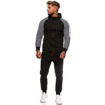 Load image into Gallery viewer, Gym Fitness Men&#39;s Tracksuit Sweatshirt Pants  Hoodies Casual Jogger Suit Gym Workout Sportswear
