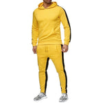 Load image into Gallery viewer, Gym Fitness Men&#39;s Tracksuit Sweatshirt Pants Hoodies and Sweatpants Two Pieces Sets Sportswear High Quality
