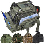 Load image into Gallery viewer, Waist Shoulder Waterproof Fishing Tackle Bag Pack Box Reel Lure Gear Storage
