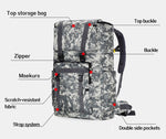 Load image into Gallery viewer, Sport Trekking Camping Travel Large Practical Backpack Outdoor Waterproof Luggage Bag 120L
